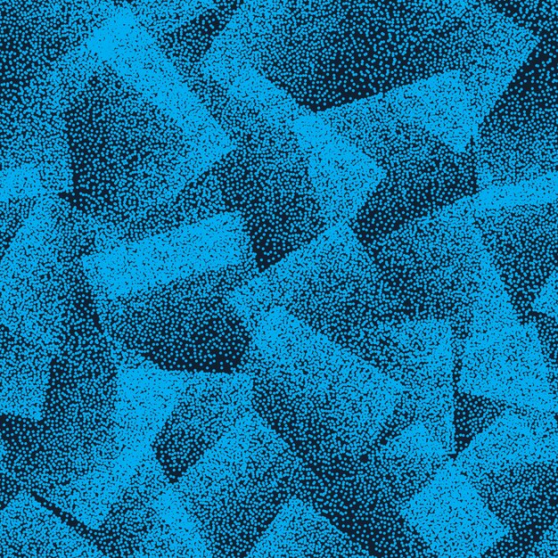 Modèle sans couture abstraite de texture pointillée bleu pour le textile