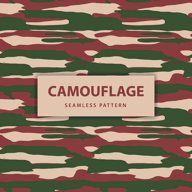 Modèle Sans Couture De Camouflage Militaire Et Armée