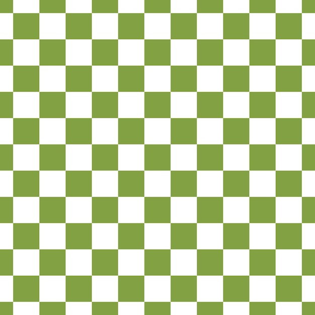 Modèle Sans Couture Avec Conception De Table D'échecs Verte