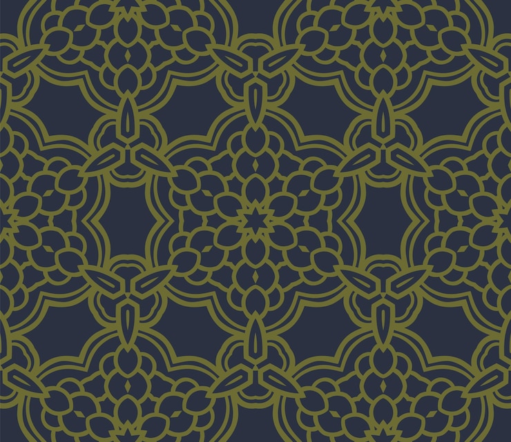 Vecteur modèle sans couture de fleur de doodle coloré abstrait. fond floral. mosaïque, carrelage