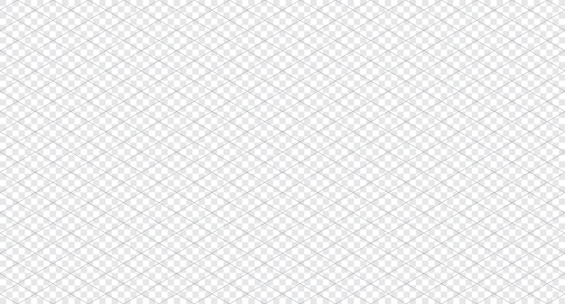 Modèle sans couture de grille isométrique Modèle de grille isométrique Maquette de grille isométrique sans couture Illustration vectorielle