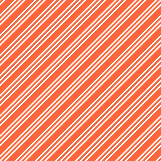 Modèle Sans Couture De Lignes Obliques Blanches Avec Fond Orange.