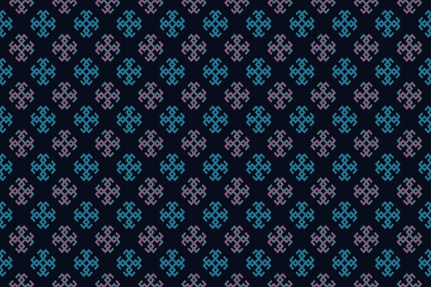 modèle sans couture avec motif abstrait comme un kaléidoscope