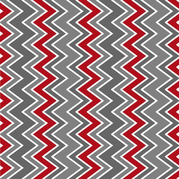 Modèle sans couture de motif géométrique en zigzag