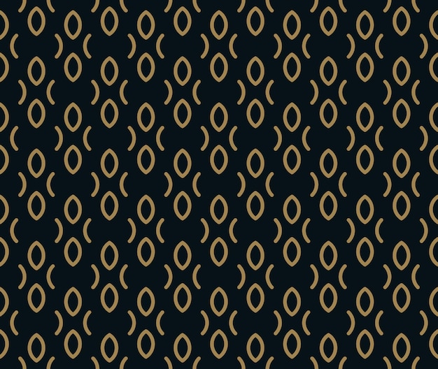 Modèle sans couture de motif d'ornement de ligne élégante pour l'emballage d'emballage d'impression textile de fond d'écran etc.