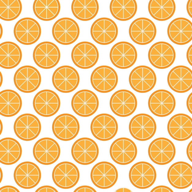 Modèle Sans Couture Avec Des Oranges Dessinées à La Main. Arrière-plan Pour Les Textiles, Les Ustensiles De Cuisine Et Le Papier D'emballage, Arrière-plan Pour Le Site