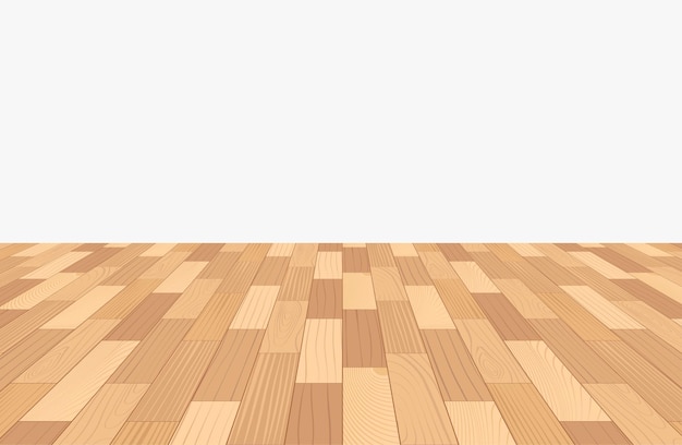 Modèle Sans Couture De Parquet En Bois Sol Stratifié Léger Nature Vecteur Réaliste D'intérieur En Bois