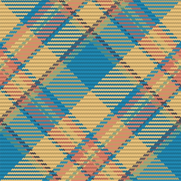 Modèle Sans Couture De Plaid Tartan écossais Arrière-plan Reproductible Avec Texture De Tissu à Carreaux Impression Textile à Rayures En Toile De Fond Vectorielle