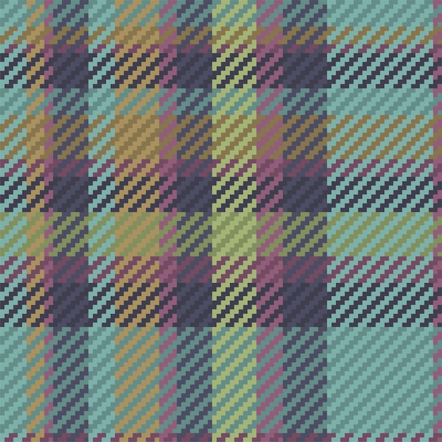 Modèle Sans Couture De Plaid Tartan écossais Arrière-plan Reproductible Avec Texture De Tissu à Carreaux Impression Textile à Rayures En Toile De Fond Vectorielle