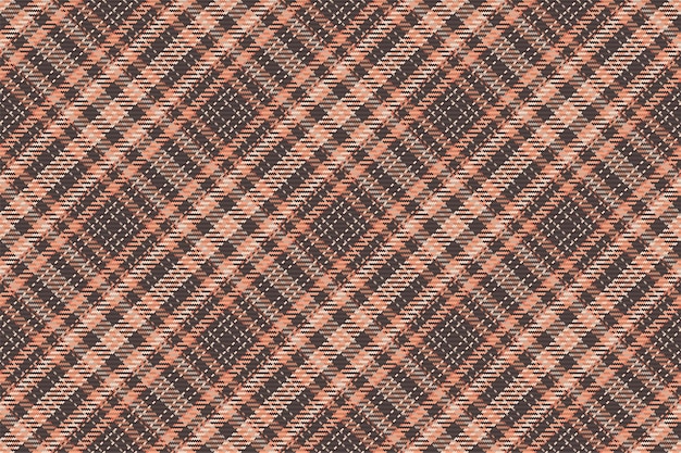 Modèle sans couture de plaid tartan écossais Arrière-plan reproductible avec texture de tissu à carreaux Impression textile à rayures en toile de fond vectorielle