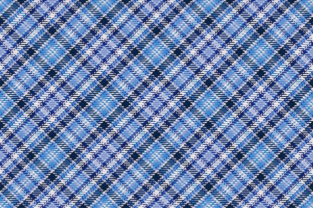 Modèle sans couture de plaid tartan écossais. Arrière-plan reproductible avec texture de tissu à carreaux. Toile de fond de vecteur imprimé textile rayé.