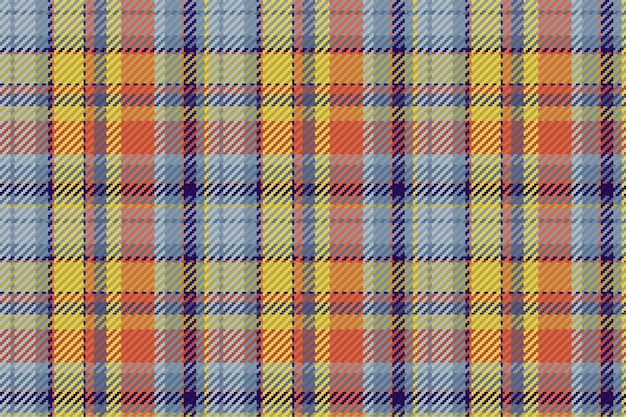 Modèle Sans Couture De Plaid Tartan écossais. Arrière-plan Reproductible Avec Texture De Tissu à Carreaux.