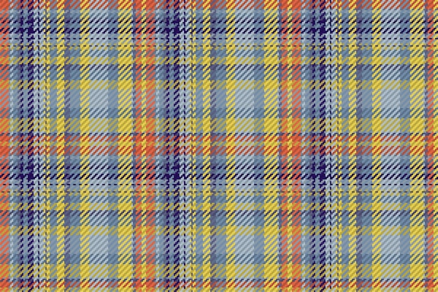 Modèle Sans Couture De Plaid Tartan écossais. Vérifiez La Texture Du Tissu.