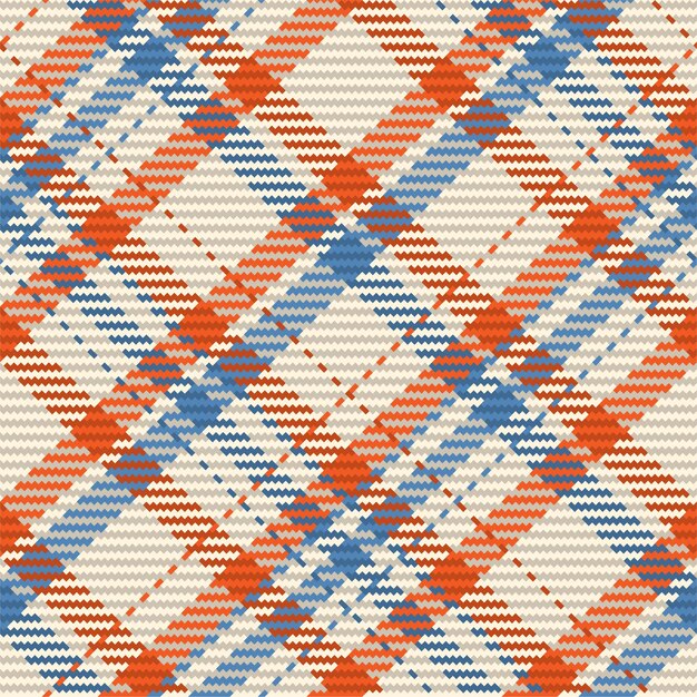 Vecteur modèle sans couture de plaid tartan écossais.