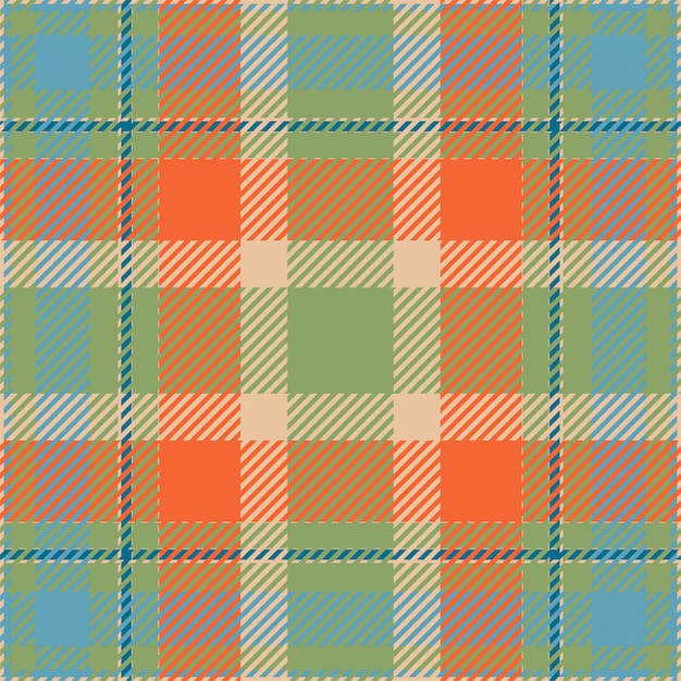 Modèle Sans Couture Plaid Tartan