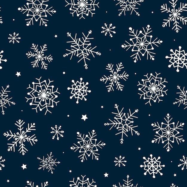 Modèle sans couture pour la décoration d'hiver et de Noël