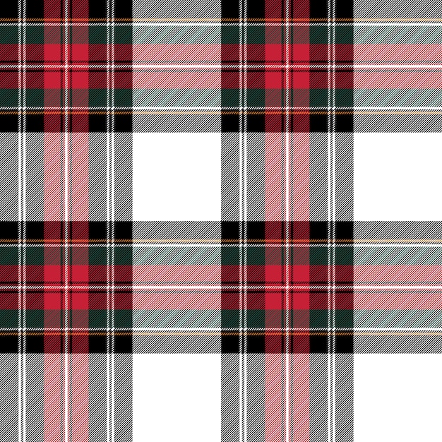 Modèle sans couture de robe stewart tartan tissu texture