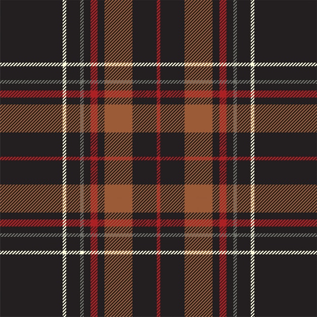 Modèle Sans Couture De Tartan Abstrait. Illustration.