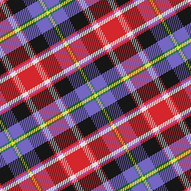 Modèle sans couture tartan écossais Colorado