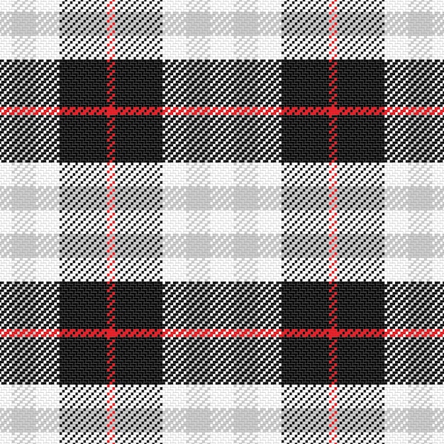 modèle sans couture tartan écossais