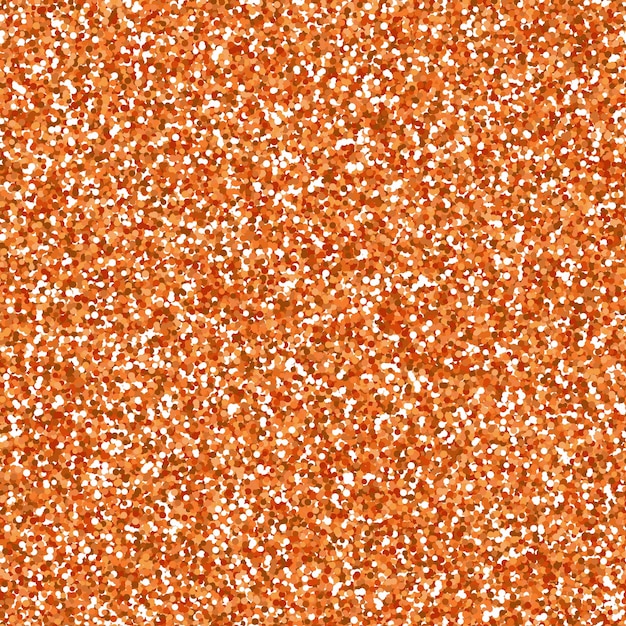 Modèle Sans Couture De Texture Vecteur Paillettes Orange