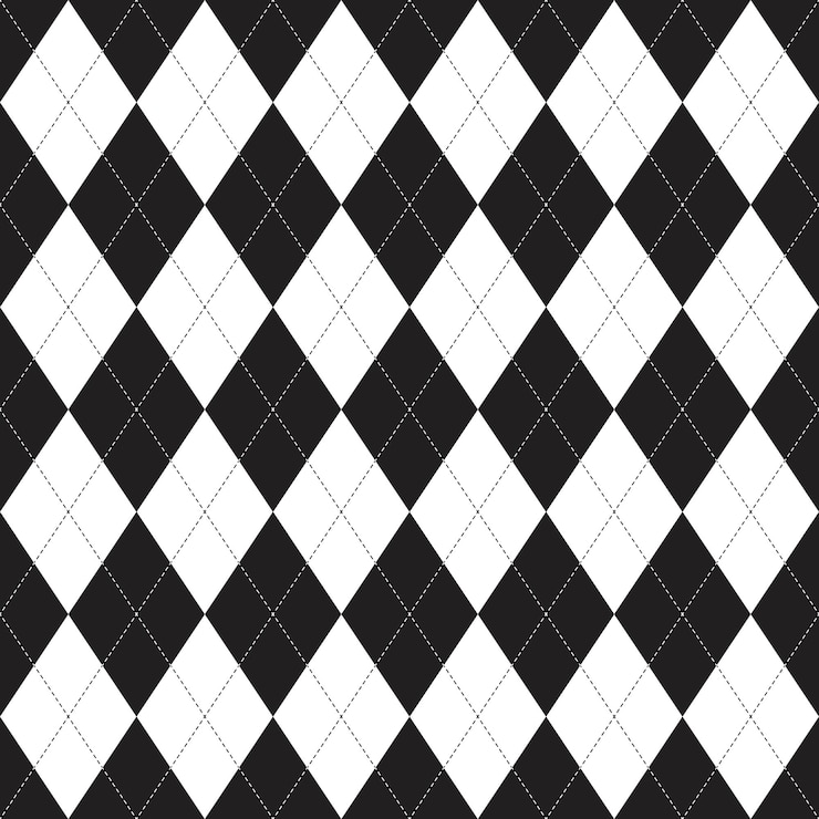 Vecteur modèle sans couture de vecteur arlequin argyle
