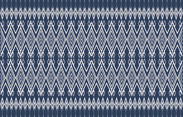 Modèle sans couture de vecteur ornement ethnique tribal abstrait illustration de fond géométrique
