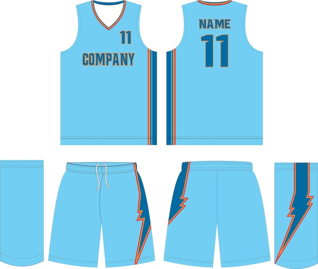 Modèle De Short D'uniforme De Basket-ball Pour Club De Basket-ball