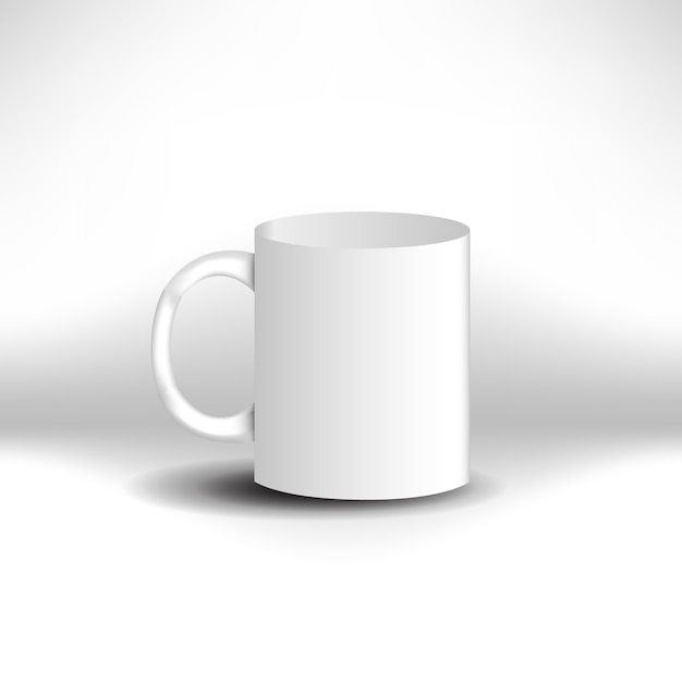 Modèle de tasse 3D réaliste