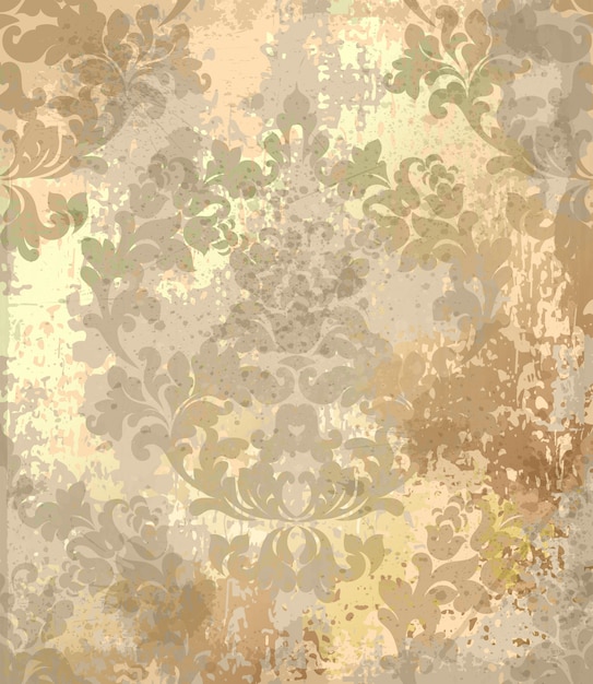 Modèle De Texture Baroque Vintage