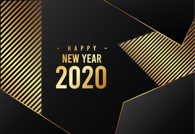 Modèle De Thème De Luxe Bonne Année 2020