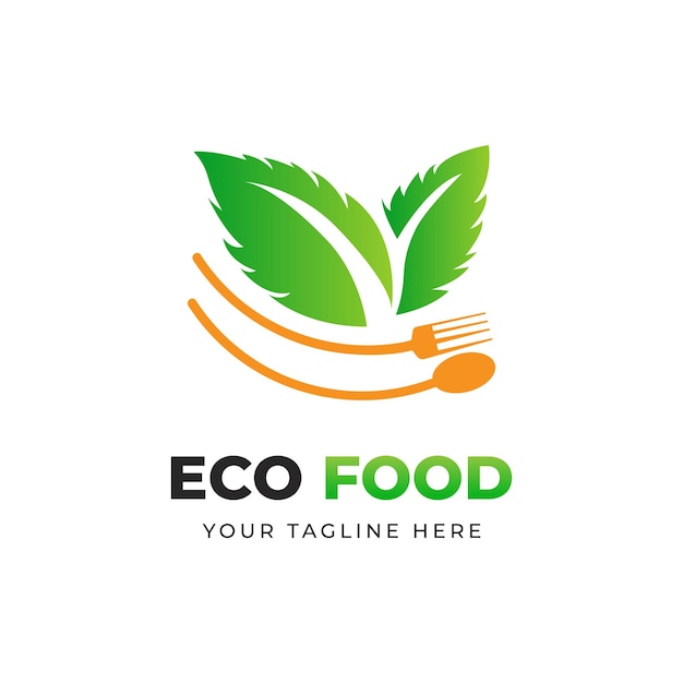 Modèle De Vecteur De Conception De Logo Ecofood