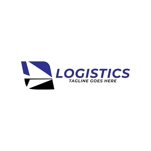 Modèle De Vecteur Icône Logistique Logo