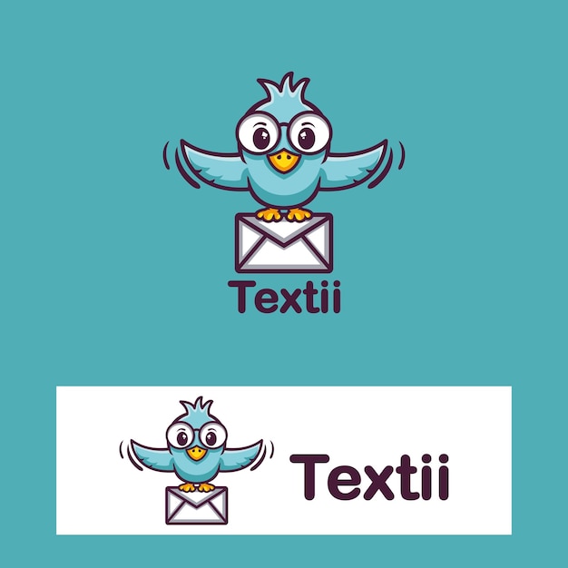 Modèle De Vecteur Logo Mascotte Owl