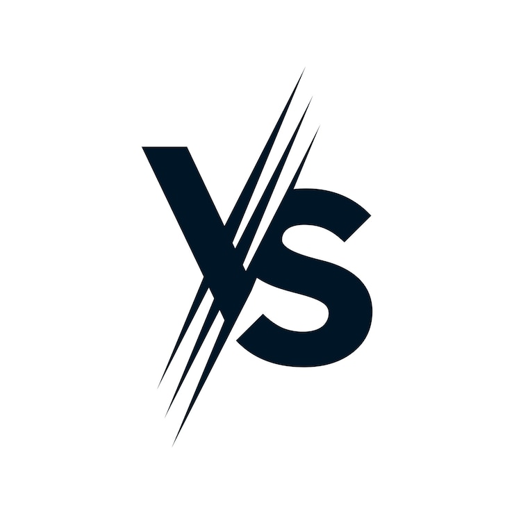 Vecteur modèle de vecteur de logo versus ou vs lettres
