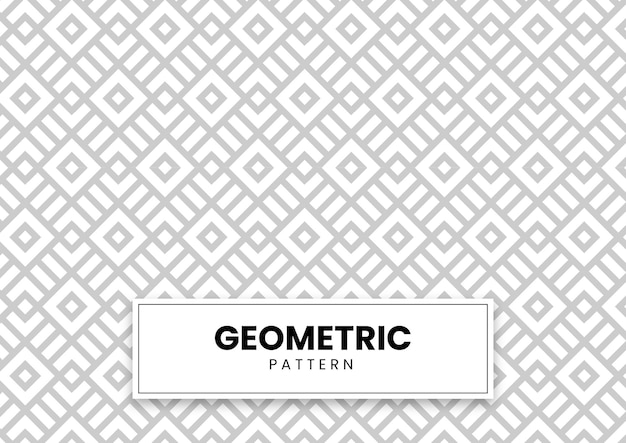 Modèle de vecteur de motif moderne géométrique simple