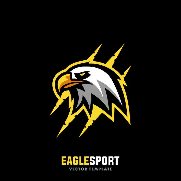 Modèle De Vector Illustration Eagle Sport Concept Designs