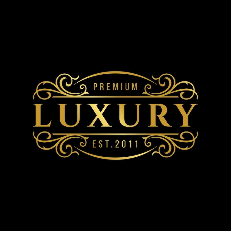 Vecteur modèle vectoriel de conception du logo de la marque royale de luxe