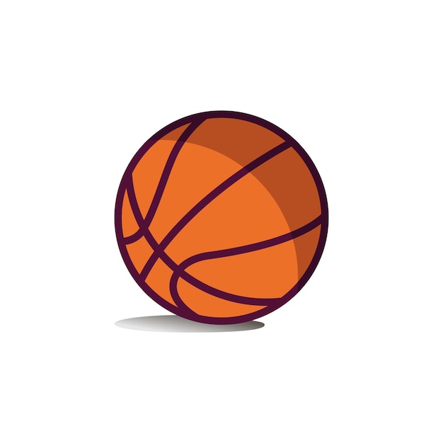 Vecteur modèle vectoriel de conception d'icône de basket