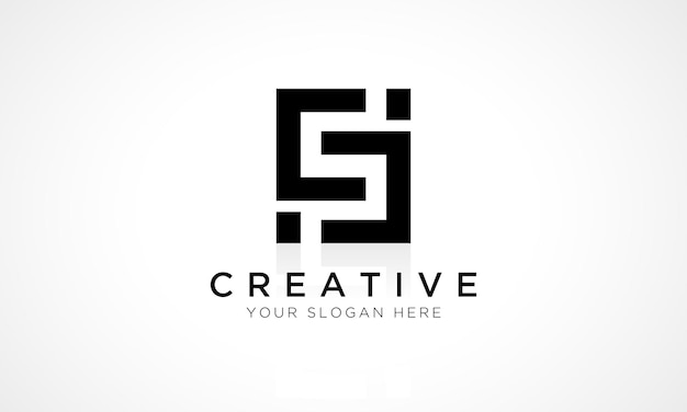 Modèle vectoriel de conception de logo de lettre FF Alphabet Lettre initiale Création de logo FF avec illustration commerciale de réflexion brillante