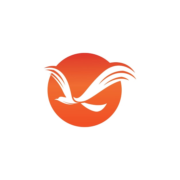 Modèle Vectoriel De Conception De Logo D'oiseau Volant Logotype De Colombe De Pigeon