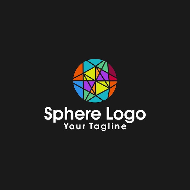 Modèle Vectoriel De Conception De Logo De Sphère Abstraite