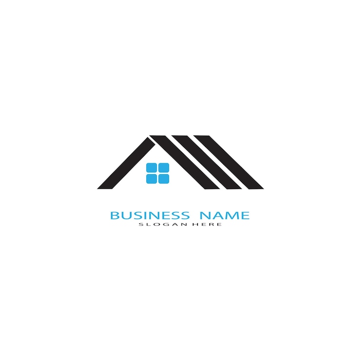 Vecteur modèle vectoriel du logo immobilier