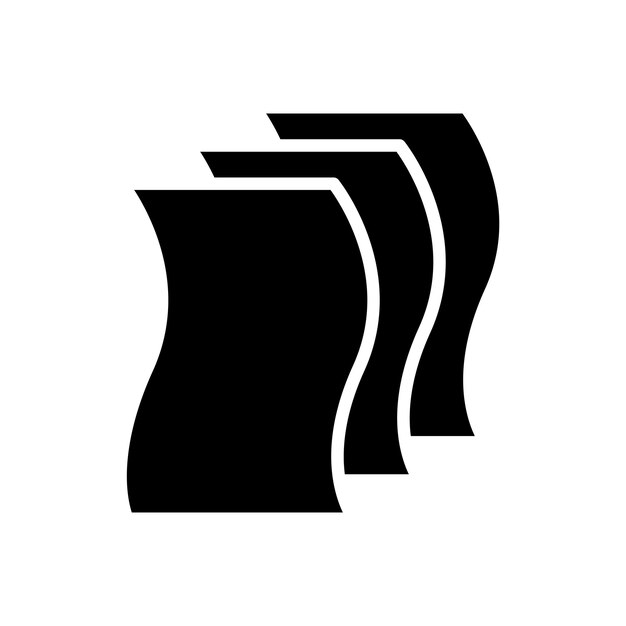 Modèle Vectoriel D'icône De Document Logo De Collection à La Mode Design Plat