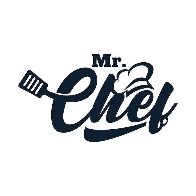 Modèle Vectoriel De Logo De Chef De Cuisine