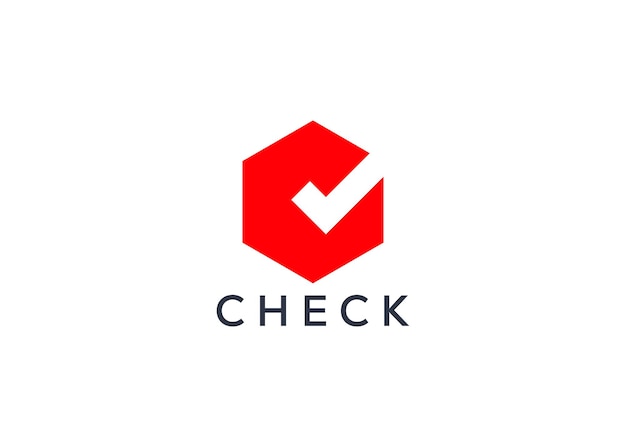 Modèle vectoriel de logo de marque de contrôle créatif et minimal Abstrait Logo de contrôle Logo de travail effectué