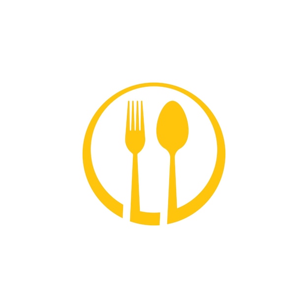 Modèle vectoriel de logo de restaurant