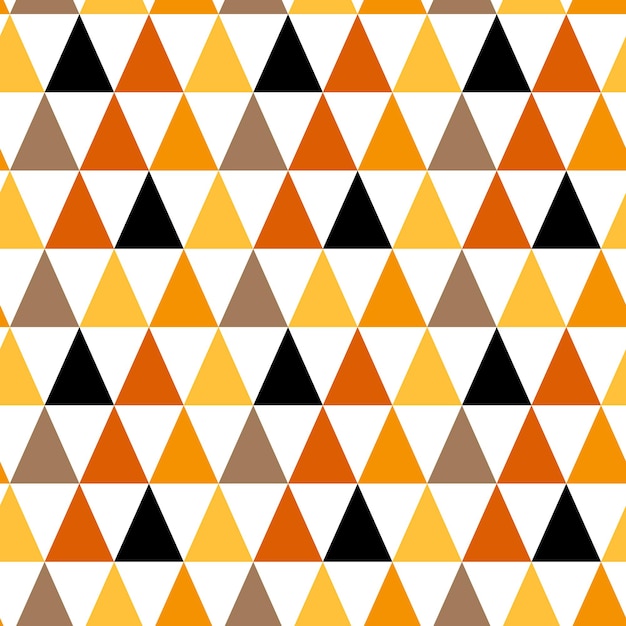 Modèle vectorielle continue sur le thème des drapeaux colorés d'Halloween sur fond blanc Texture sans fin pour les flyers de papier peint couvre les bannières motif de remplissage surface de fond de page web