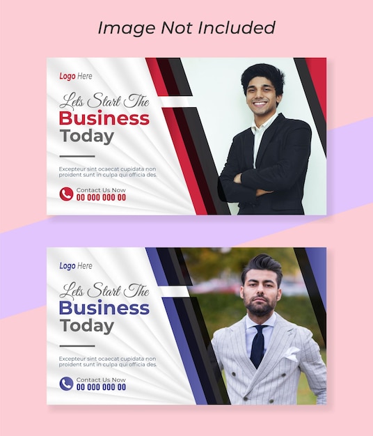 Modèle de vignette Youtube Creative Business