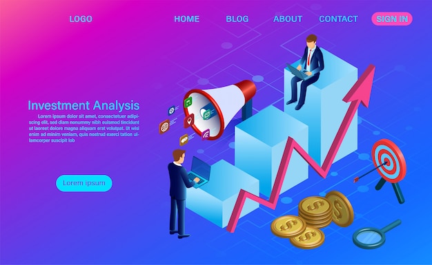 Modèle Web d'analyse des investissements